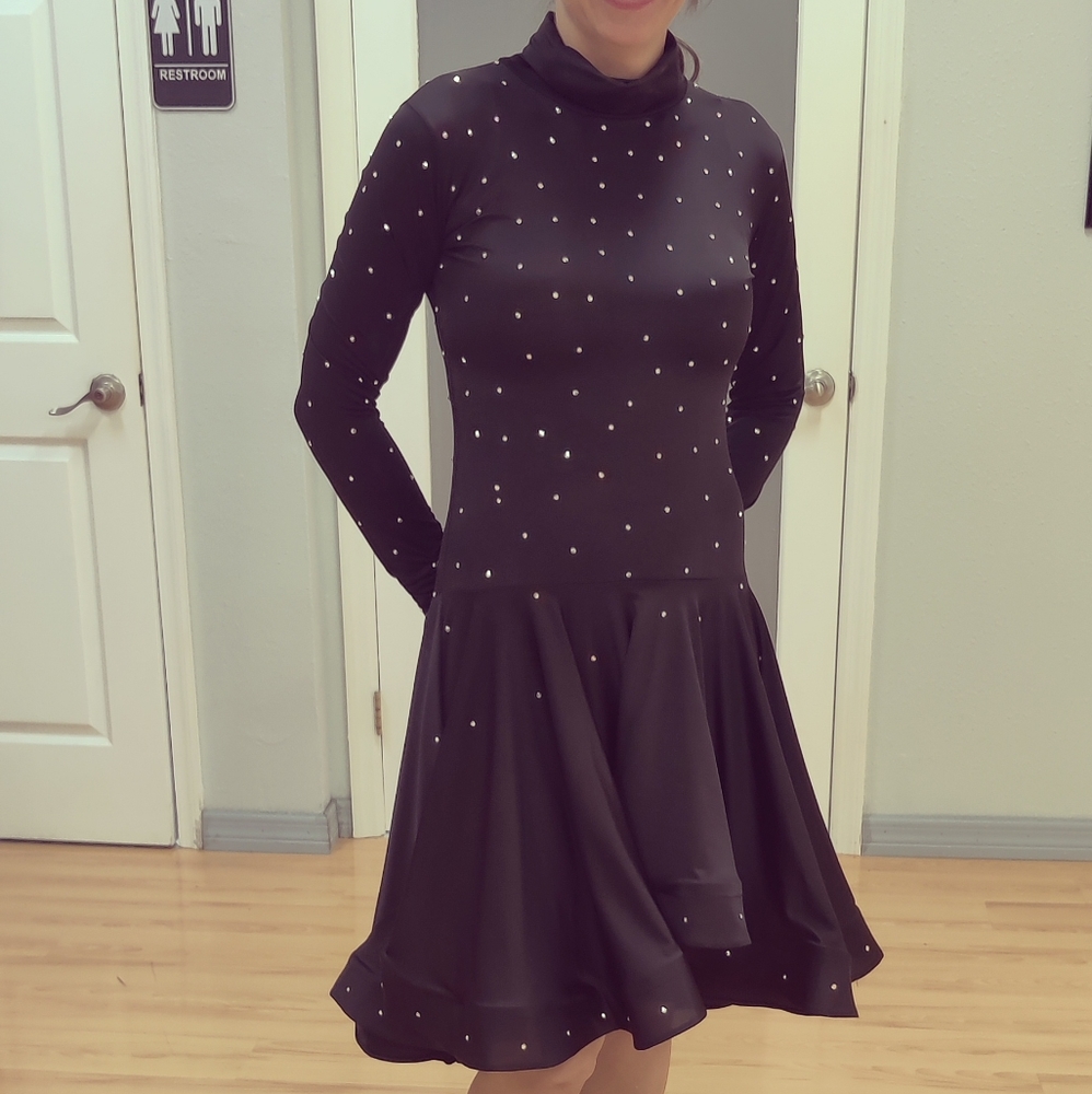 Latin dance dress